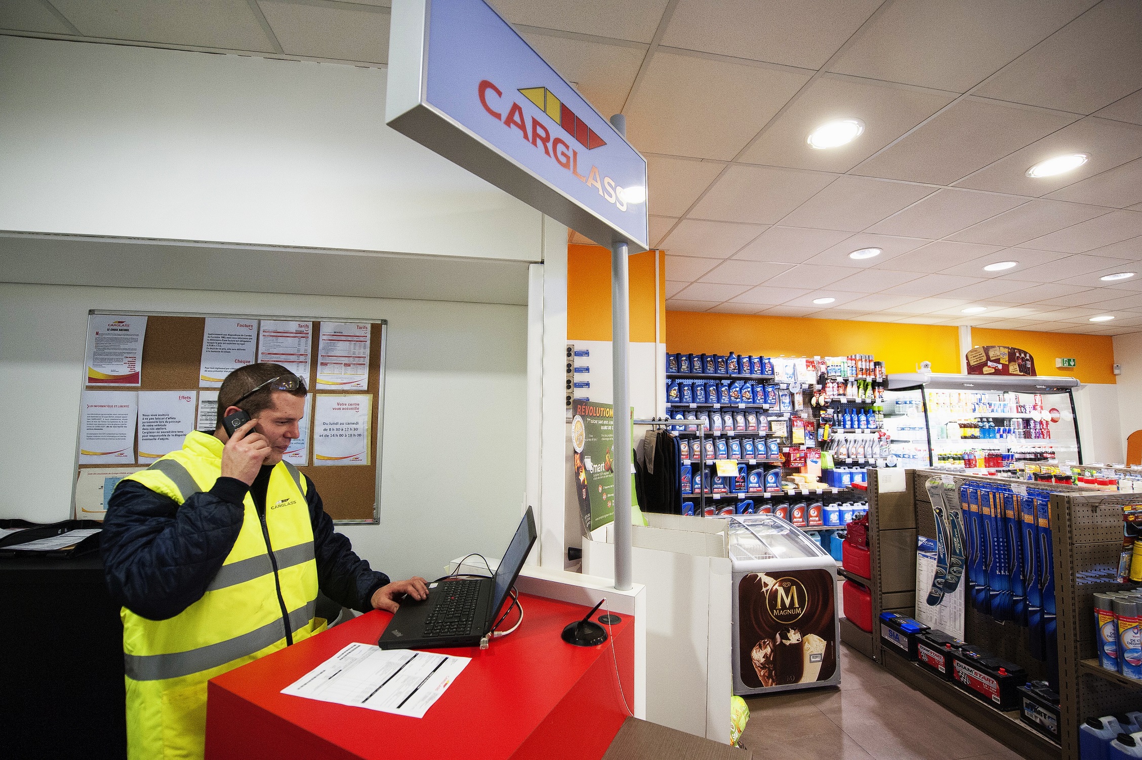 Carglass se développe en Alsace avec Total