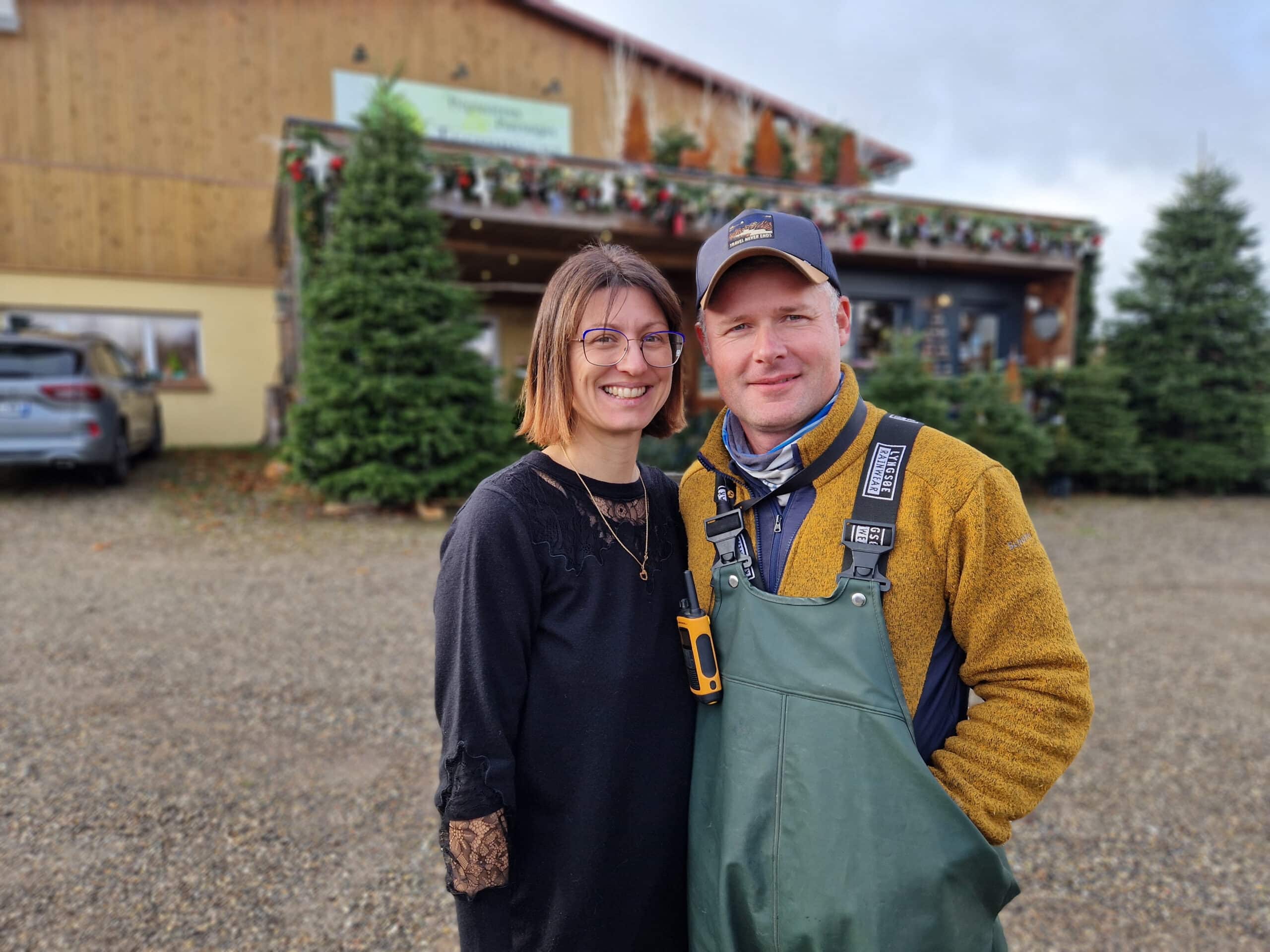 Chez Pépinières & Boutique Tschirhart : du jeune plant au Sapin d’exception, Aline & Benoît cultivent l’âme d’un Noël authentique