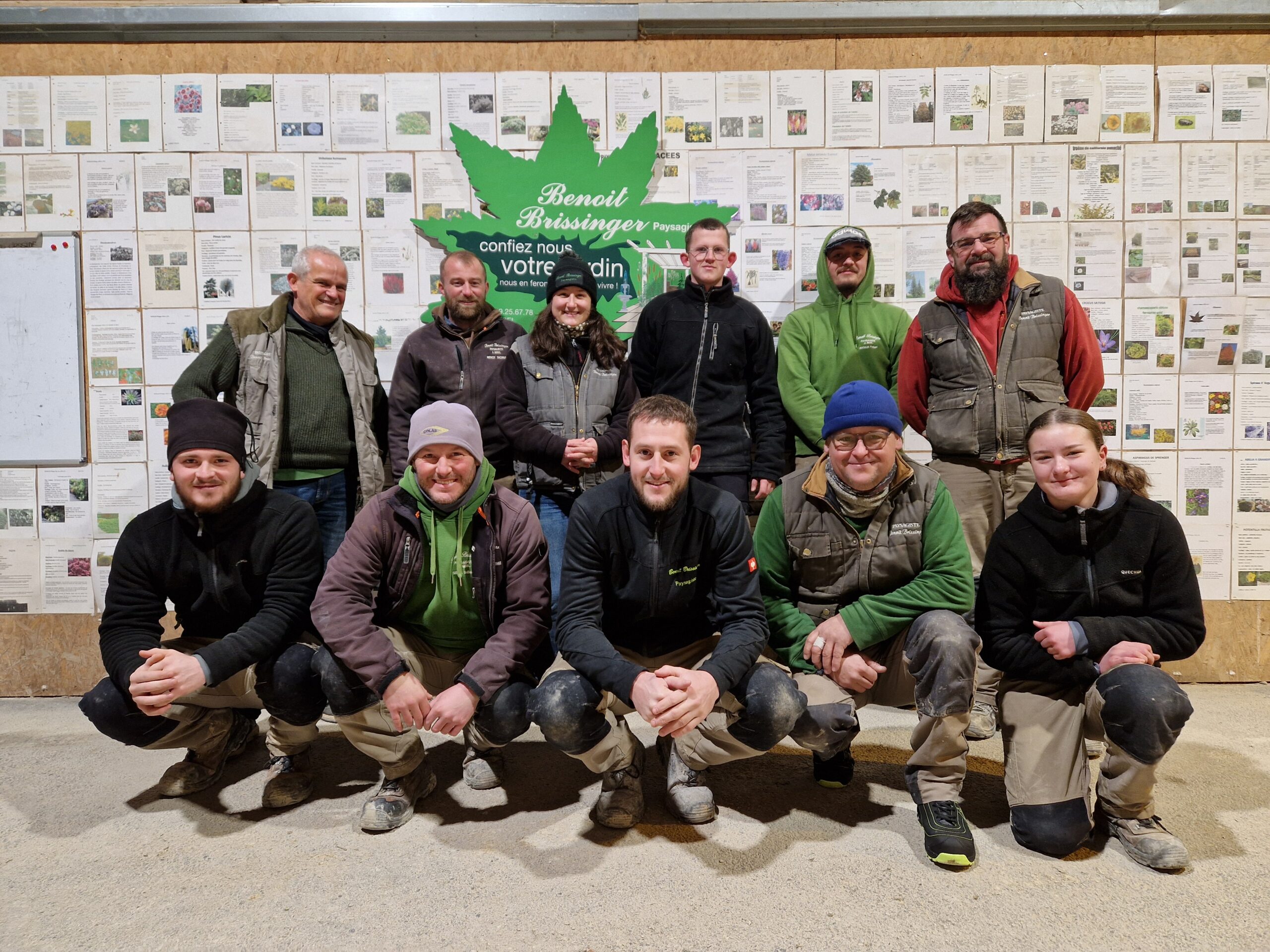 Benoît, Pierre et Eve Brissinger: bâtisseurs de paysages, passeurs de savoir-faire