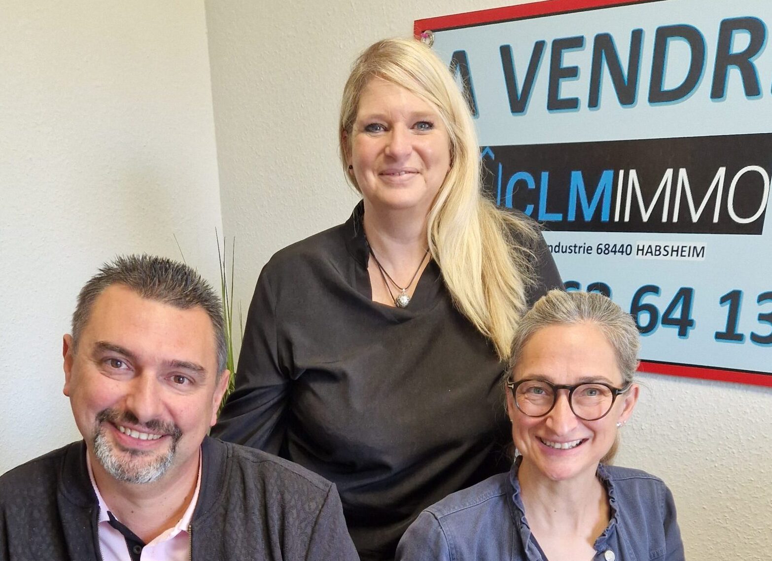 CLM Immo Habsheim : Muriel Mann, Géraldine Sally et Laurent Kilka musclent leur branche transaction et réaffirment leur modèle de proximité