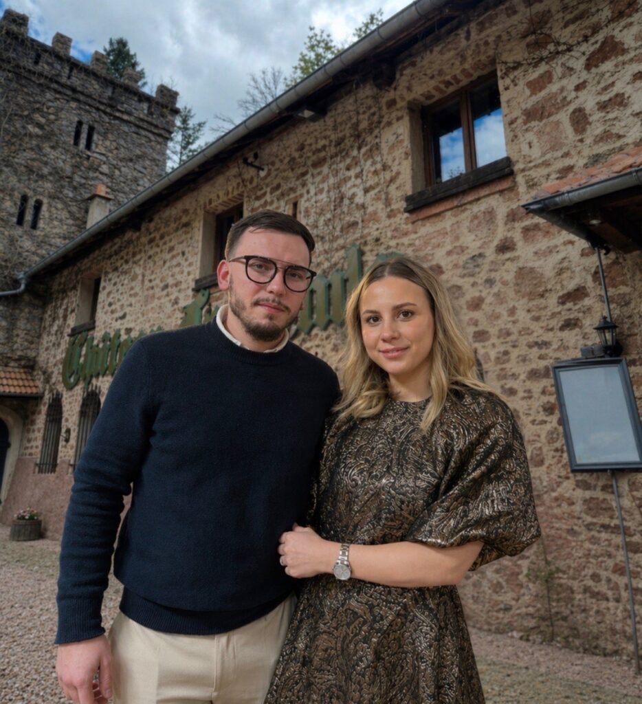 Redonner vie à l&rsquo;Hôtel Restaurant Le Château du Landsberg à Barr: le pari audacieux réussi de Chloé Feron et Hugo Charlier