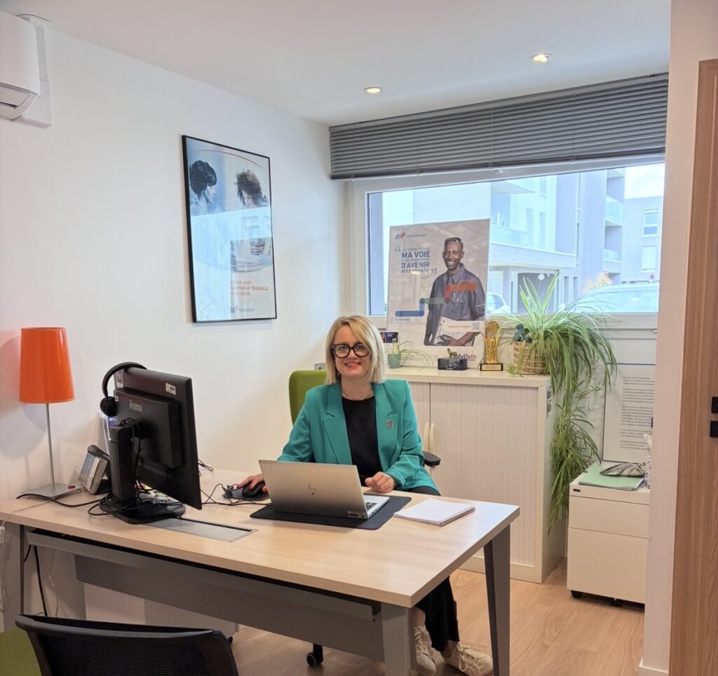 Manpower Illzach – Adeline Manfredi-Litolff, l’alternance comme fil conducteur d’une carrière
