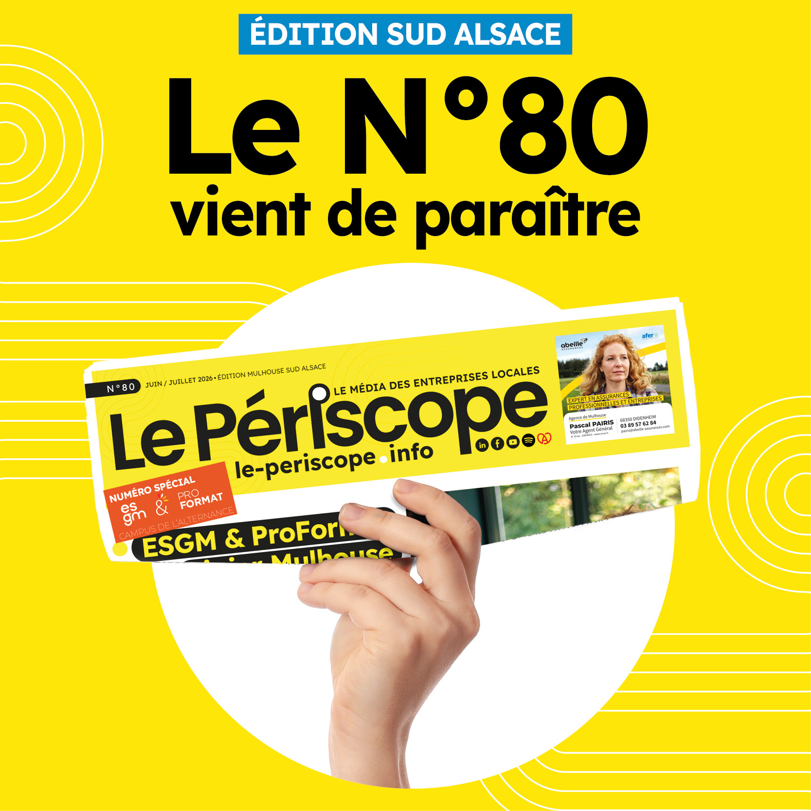 Le Périscope n°80 est arrivé, découvrez notre sommaire et notre édito !